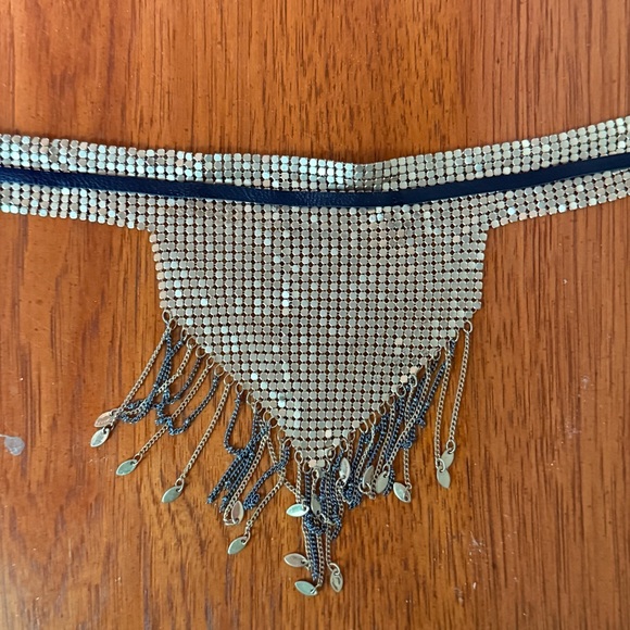 Free People chain bib necklace - Picture 4 of 7